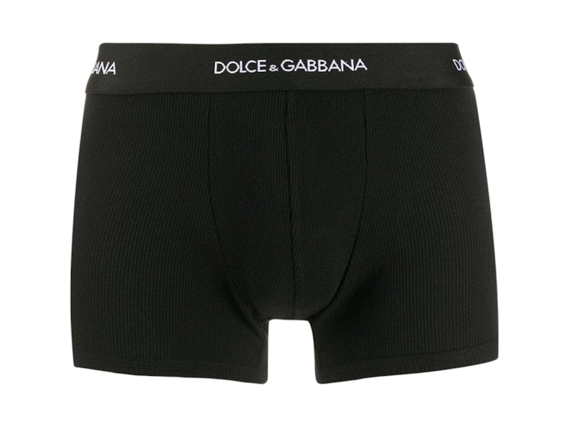 Dolce & Gabbana Logo Boxers Black