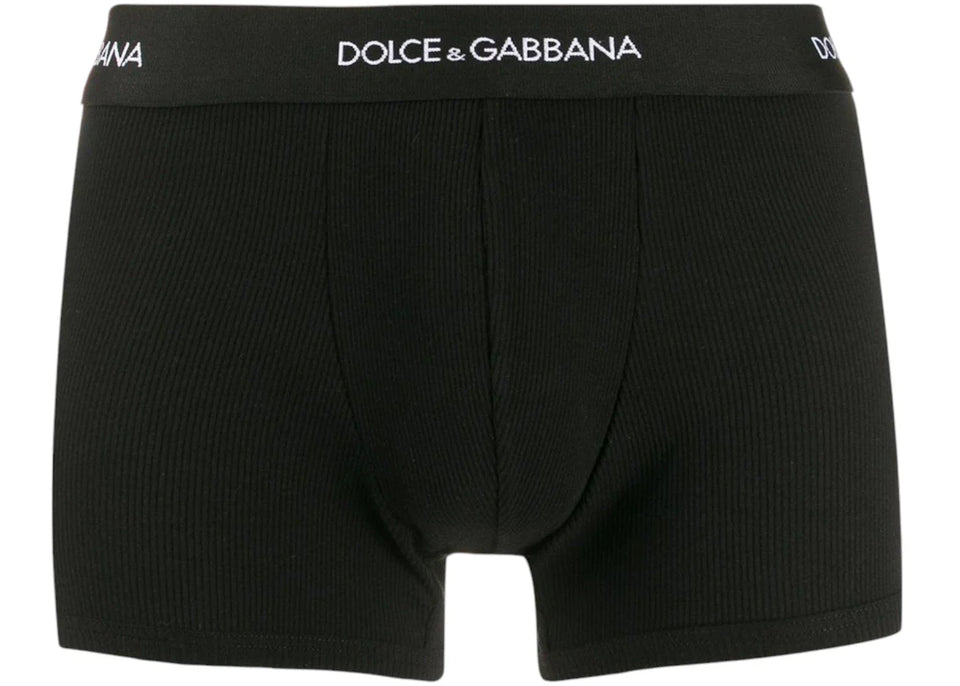 Dolce & Gabbana Logo Boxers Black