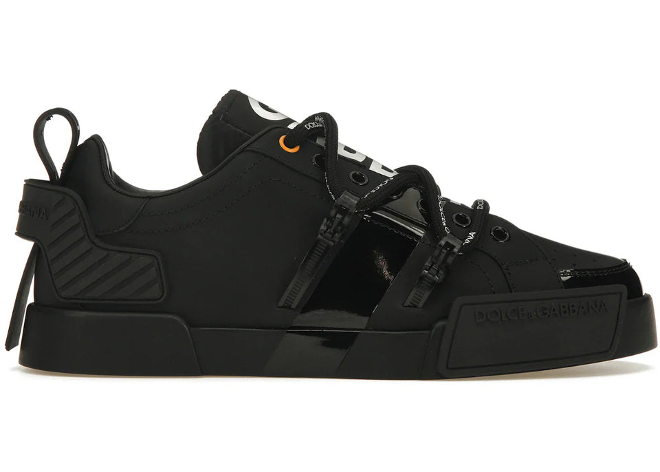 Dolce & Gabbana Portofino Strapped Black White