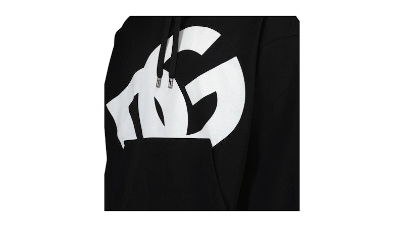 Dolce & Gabbana Pouched Pocket Hoodie Black