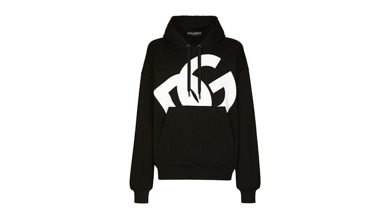 Dolce & Gabbana Pouched Pocket Hoodie Black