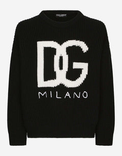 Dolce & Gabbana Pull Girocollo Jumper Black