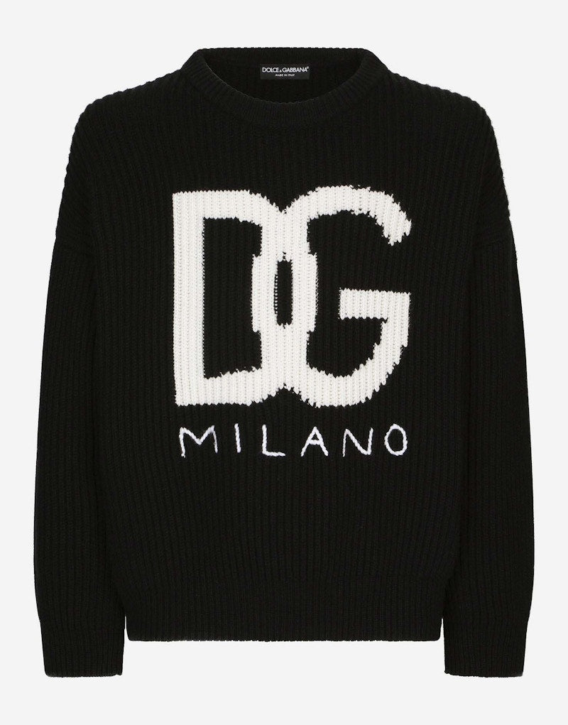 Dolce & Gabbana Pull Girocollo Jumper Black