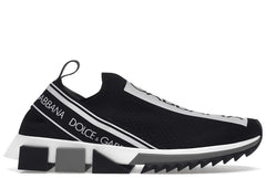 Dolce & Gabbana Sorrento Logo Slip On Black White (Women's)