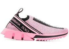 Dolce & Gabbana Sorrento Slip On Pink Crystal (Women's)
