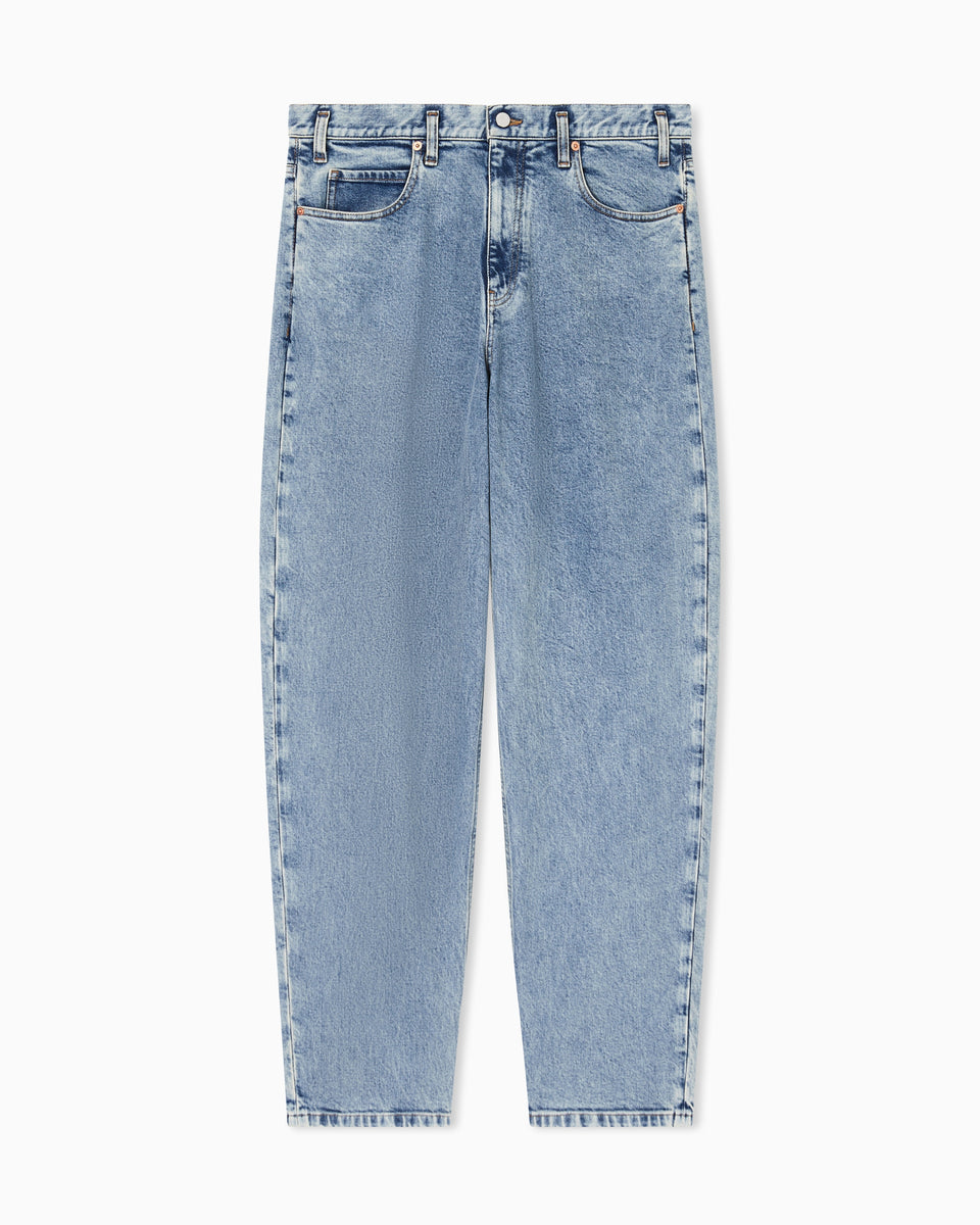 Emporio Armani Icon stretch-drill oval-leg jeans