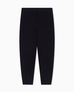 Emporio Armani Lyocell-blend jacquard interlock jersey joggers
