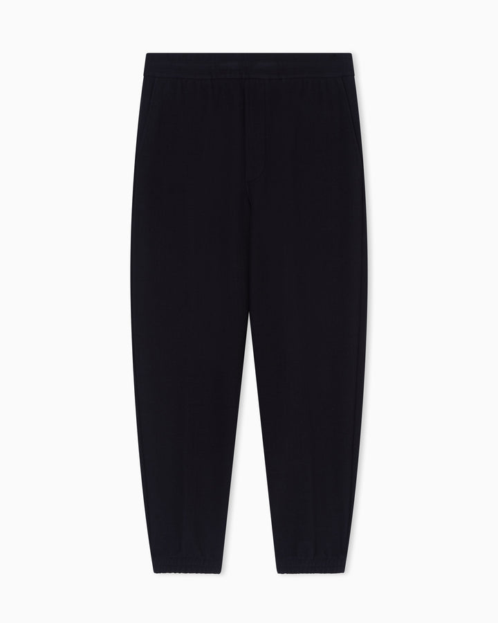 Emporio Armani Lyocell-blend jacquard interlock jersey joggers