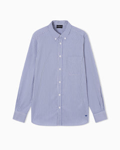 Emporio Armani Travel Essential striped button-down shirt