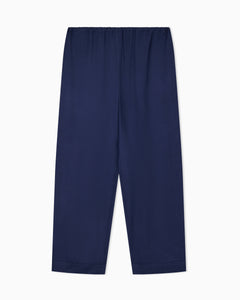 Emporio Armani flowing micro leopard spot jacquard trousers