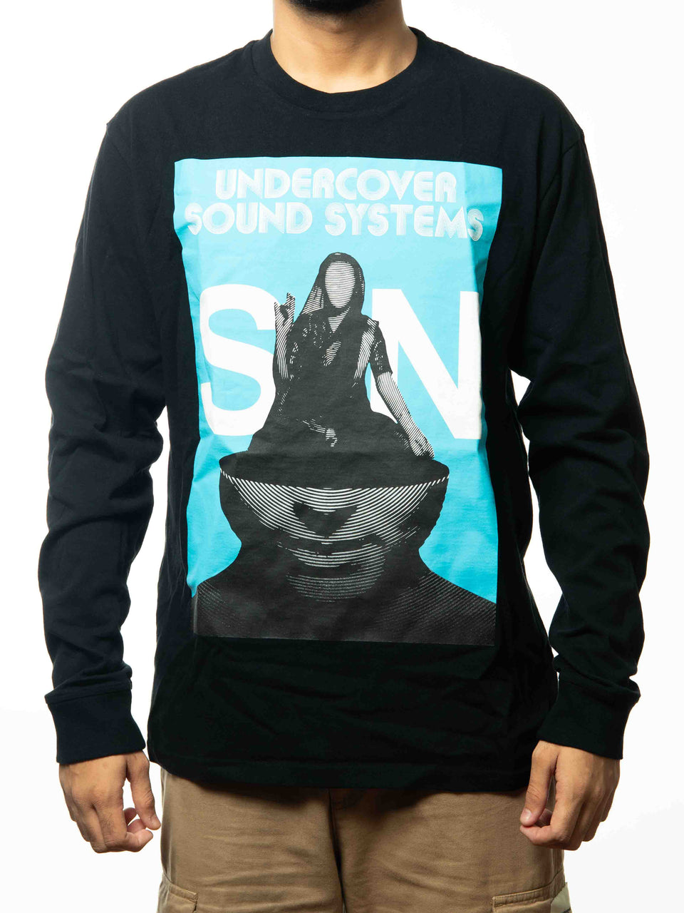 Undercover Sound System Print Long Sleeve T-Shirt (S)