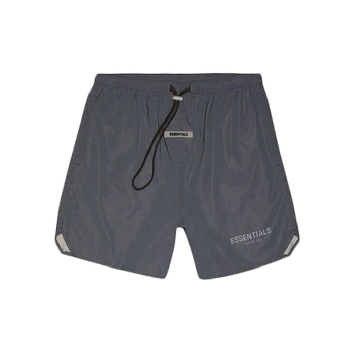 FOG ESSENTIALS VOLLEY SHORTS BLACK REFLECTIVE