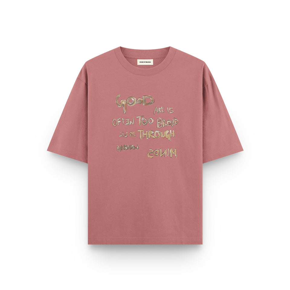 Eternity // Peach Oversized Unisex T-shirt