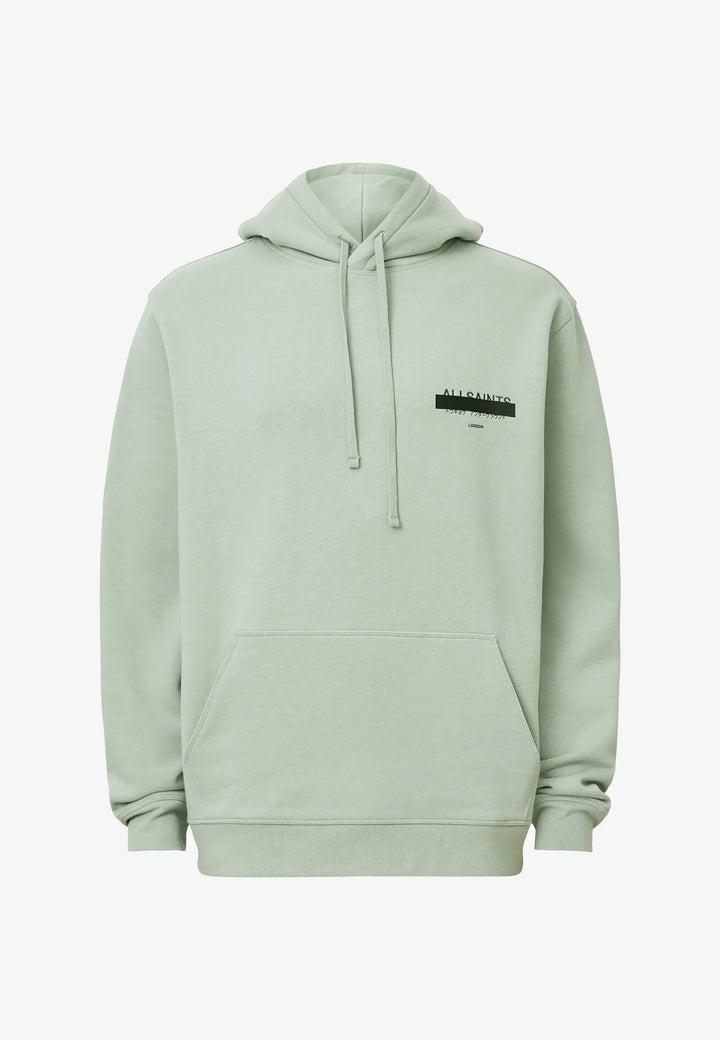 All Saints Redact OTH Hoodie Mineral Green | Off Kicks