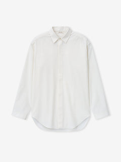 Essentials Cotton Wool Oxford Classic Shirt White