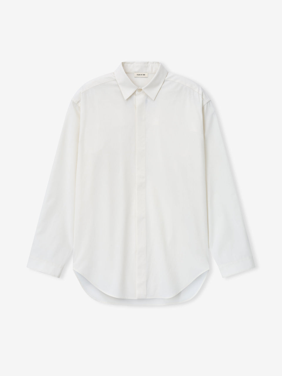 Essentials Cotton Wool Oxford Classic Shirt White