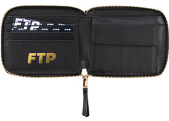 Ftp Dimension Logo Leather Wallet Black