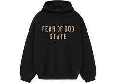 Fear Of God Essentials Fleece Hoodie Black