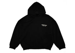 Fear Of God Essentials Fleece Hoodie (Fw24) Black