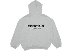 Fear Of God Essentials Fleece Hoodie Light Heather Gray