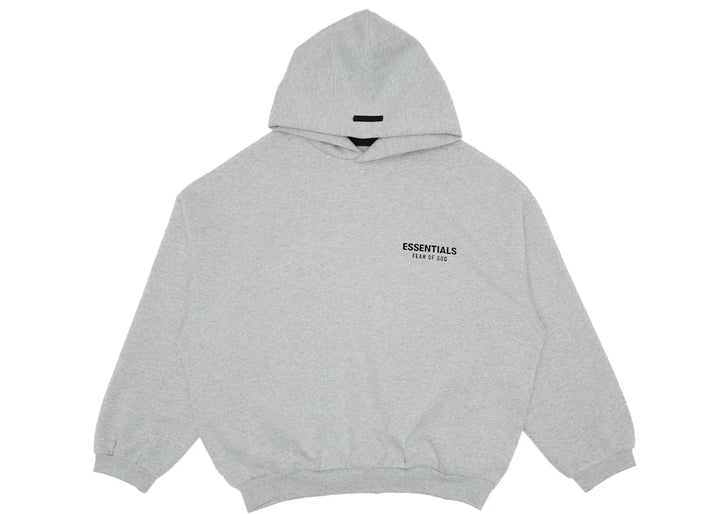 Fear Of God Essentials Fleece Hoodie Light Heather Gray