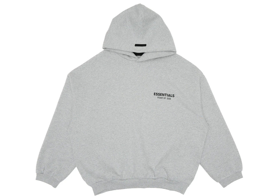 Fear Of God Essentials Fleece Hoodie Light Heather Gray