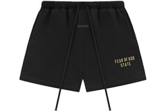 Fear of God Essentials Fleece Soccer Shorts Black