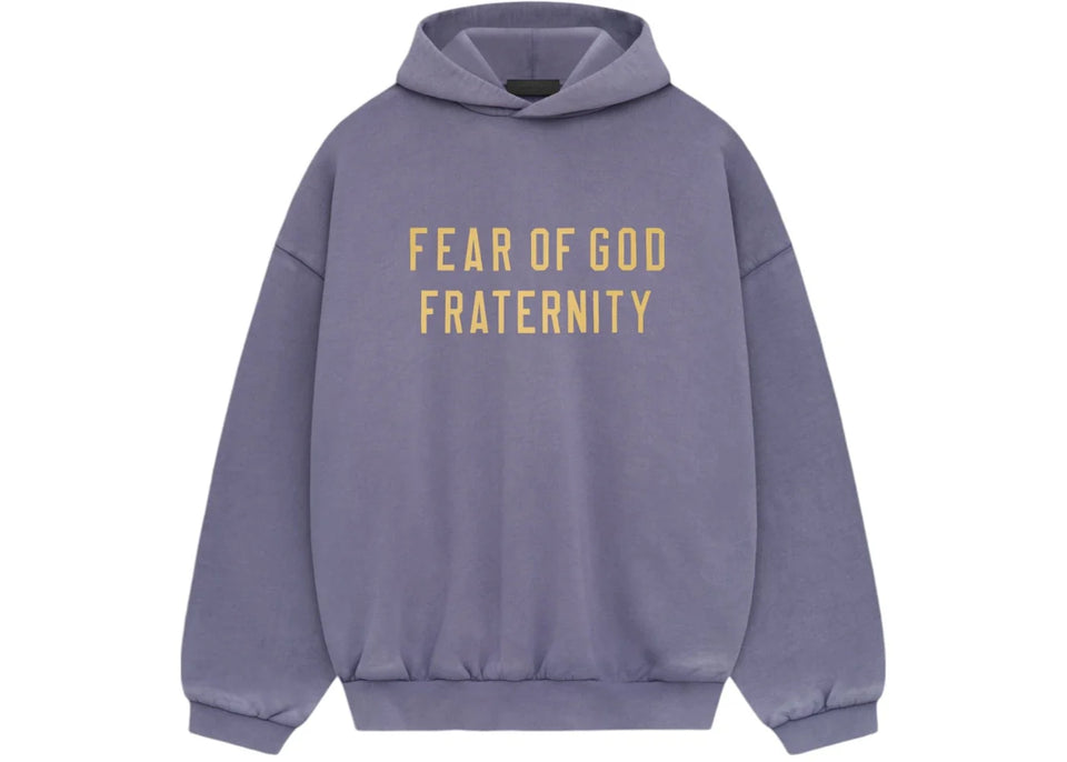 Fear Of God Essentials Heavy Fleece Hoodie Lavender
