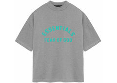 Fear Of God Essentials Heavy Jersey S/S T-Shirt Dark Heather Oatmeal