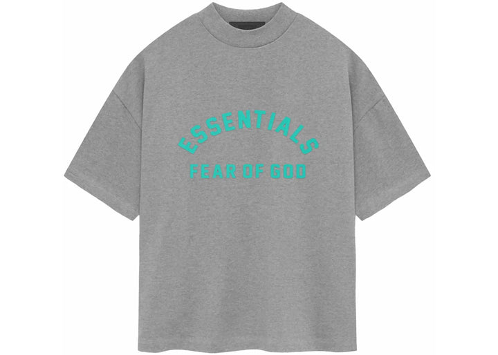 Fear Of God Essentials Heavy Jersey S/S T-Shirt Dark Heather Oatmeal