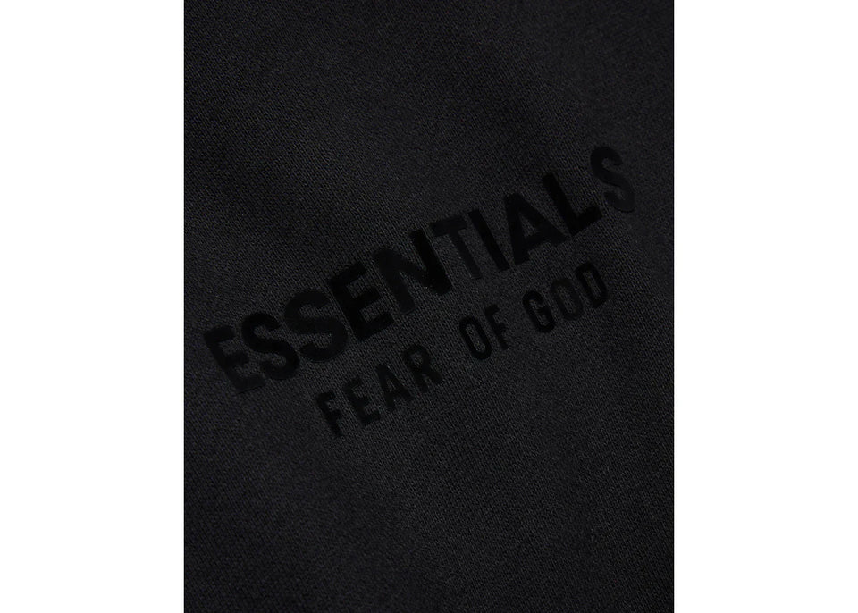 Fear Of God Essentials Hoodie Jet Black