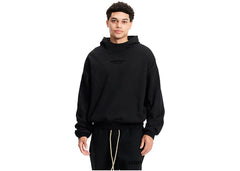 Fear Of God Essentials Hoodie Jet Black