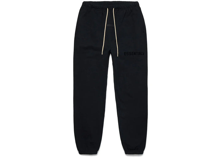 Fear Of God Essentials Cream Drawstring Sweatpant Jet Black