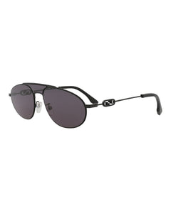 Fendi Aviator Sunglasses Black Black Smoke (FE40072U-Y-57-01A)
