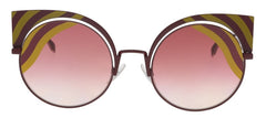 Fendi Butterfly Sunglasses Burgundy (FF 0215/S 00L9- X4)