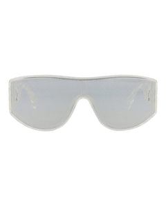 Fendi Shield Sunglasses Crystal Crystal Smoke (FE40128I-00-26C)