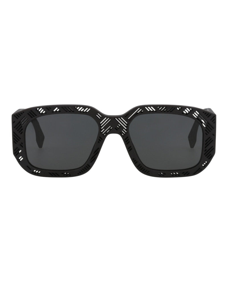 Fendi Square Sunglasses Black Grey (FE40113I-52-02A)