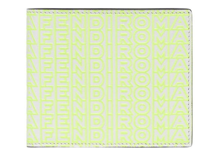 Fendi by Marc Jacobs Fendi Roma Bi-Fold Wallet Two-Tone Leather Compact Bi-Fold Wallet Multicolor