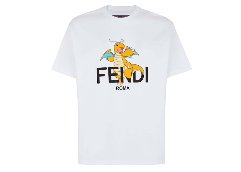 Fendi x FRGMT x Pokemon T-Shirt White