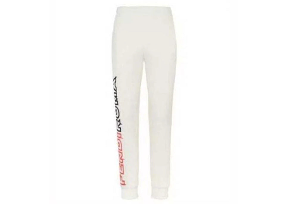 Fendi x Marc Jacobs CNY Inlay Logo Sweatpants White