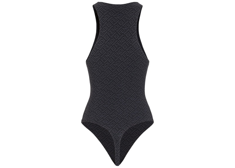 Fendi x SKIMS High Neck Bodysuit Black