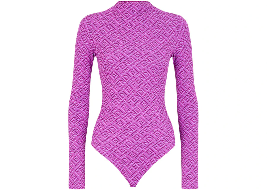 Fendi x SKIMS Mock Neck Long Sleeve Bodysuit Colorado