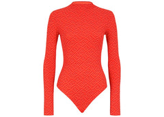 Fendi x SKIMS Mock Neck Long Sleeve Bodysuit Georgia