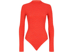 Fendi x SKIMS Mock Neck Long Sleeve Bodysuit Georgia