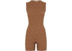 Fendi x SKIMS Sleeveless Mid Thigh Bodysuit California