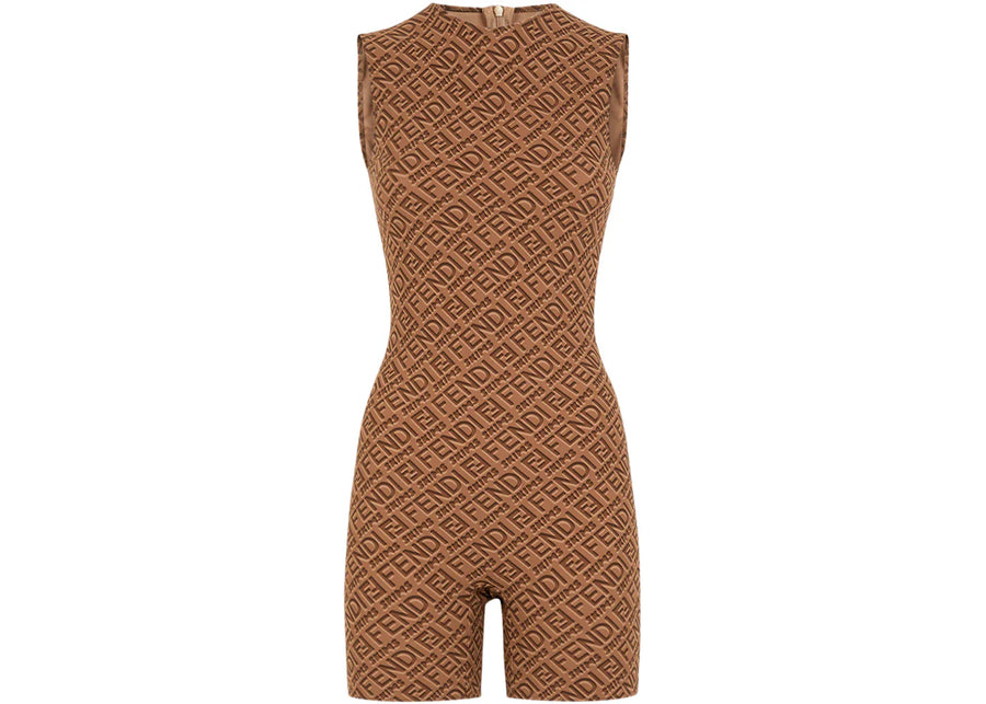 Fendi x SKIMS Sleeveless Mid Thigh Bodysuit California