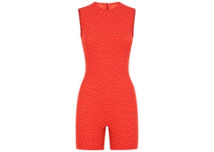 Fendi x SKIMS Sleeveless Mid Thigh Bodysuit Georgia