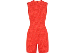 Fendi x SKIMS Sleeveless Mid Thigh Bodysuit Georgia