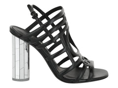 Ferragamo Florenza Slingback Heel Sandals Black (Women's)