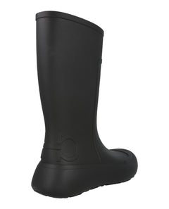 Ferragamo Gancini Rainboots Black